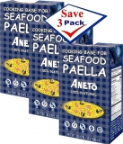Aneto Seafood Paella Cooking Base. Imported from Spain. Pack of 3